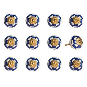 Knob-It Home Decor Classic Cabinet & Drawer Knobs | 12-Piece | K000015